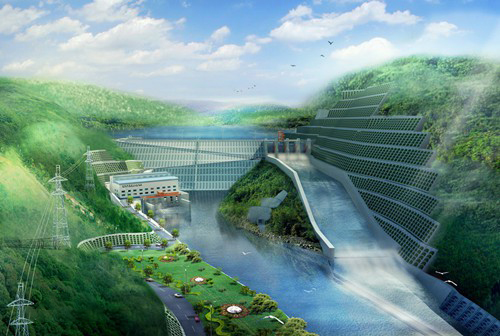 河西老挝南塔河1号水电站项目
